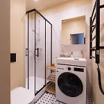 New Designer Old Town Studio, Tv, Work Desk With Monitor, Ac, Security * Riga